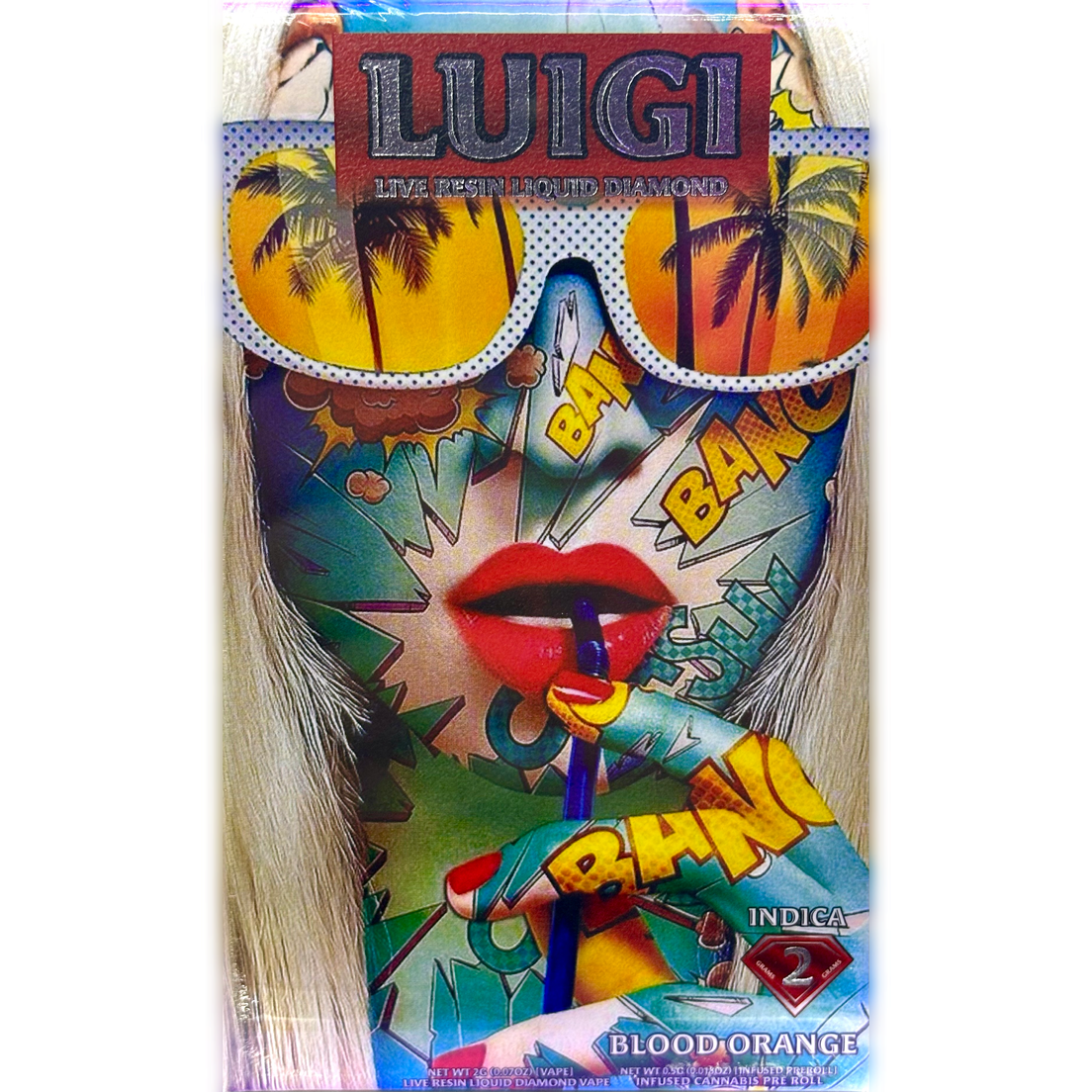 Luigi - Blood Orange - 2G Dispo w/Joint