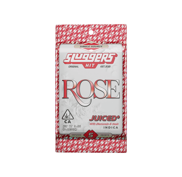 Sluggers - Rose Infused Prerolls 5pk - 3.5g