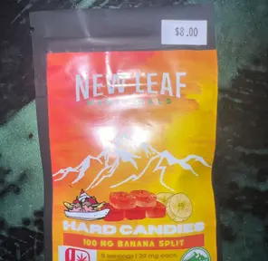 250mg Banana Split Hard Candy