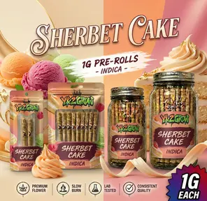 Sherbet Cake 1G Pre-Rolls (I)