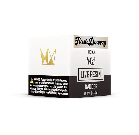 West Coast Cure - Hash Dowery Live Resin Badder 1g