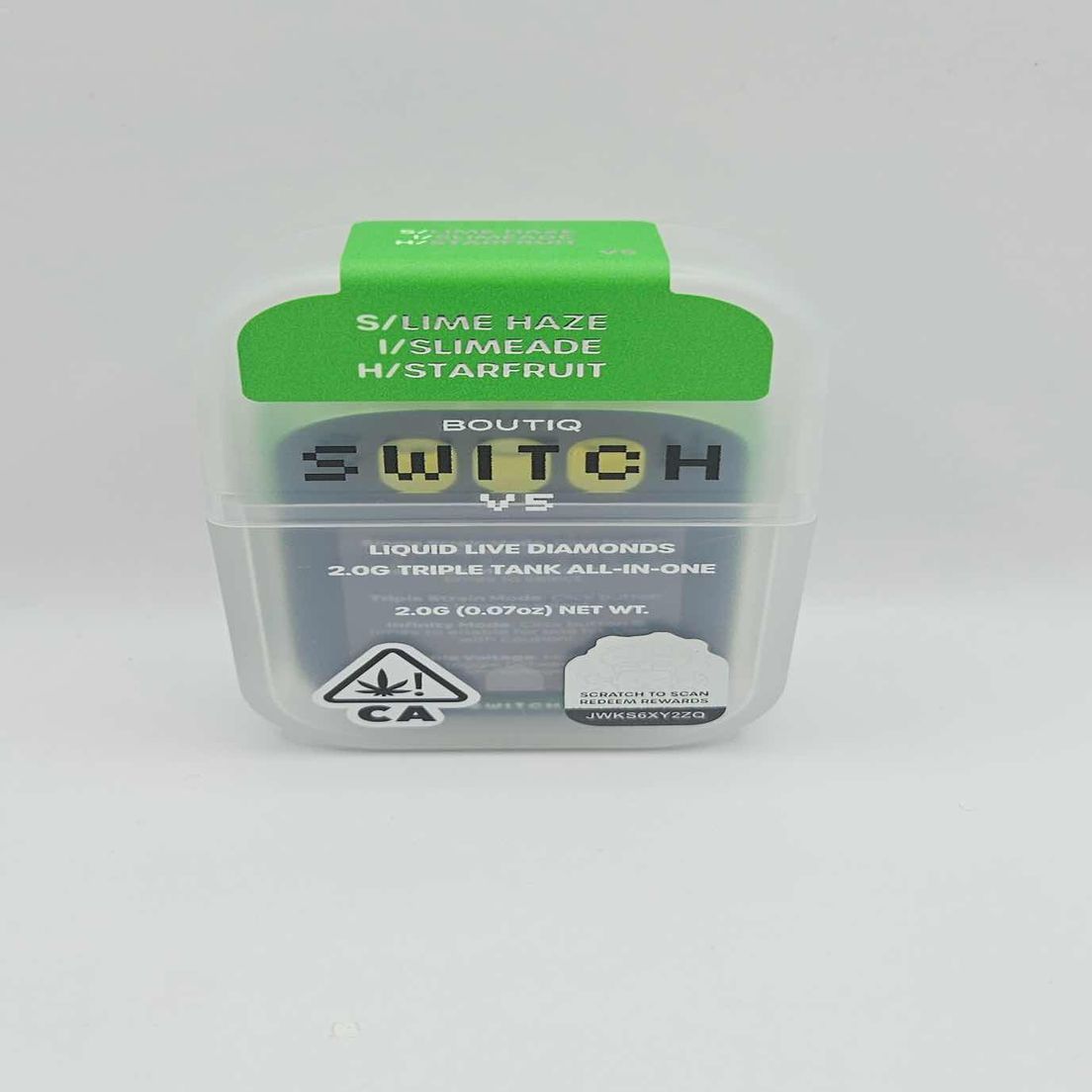 Boutiq - Disposable - Lime Haze x Slimeade x Starfruit - 2G
