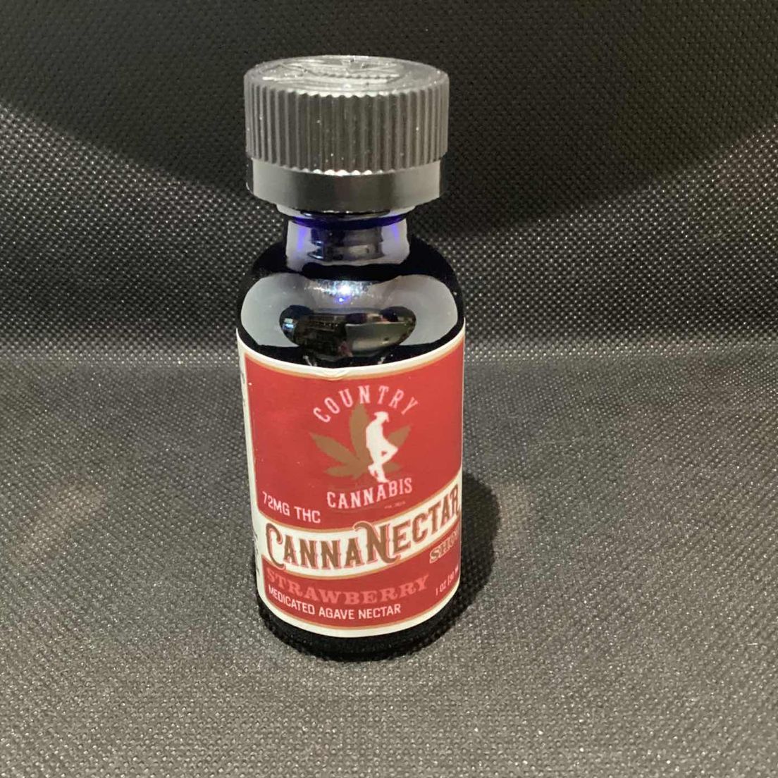Strawberry Canna Nectar Shot Country Cannabis - 30ml 72mg