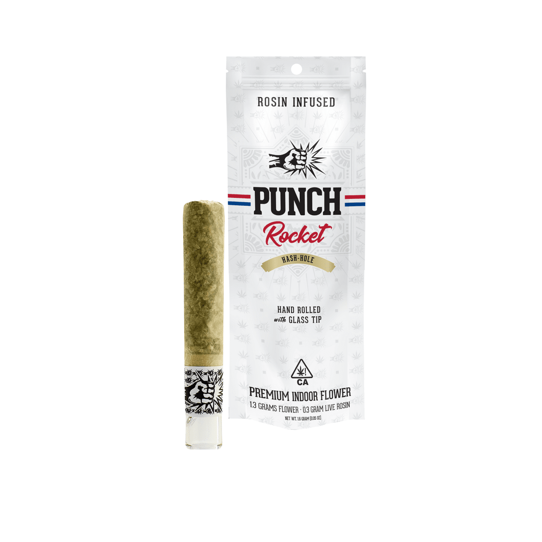 Punch | Hash Hole | 1.6g | Rosin | Rocket | Dirty Lotus x Benzina