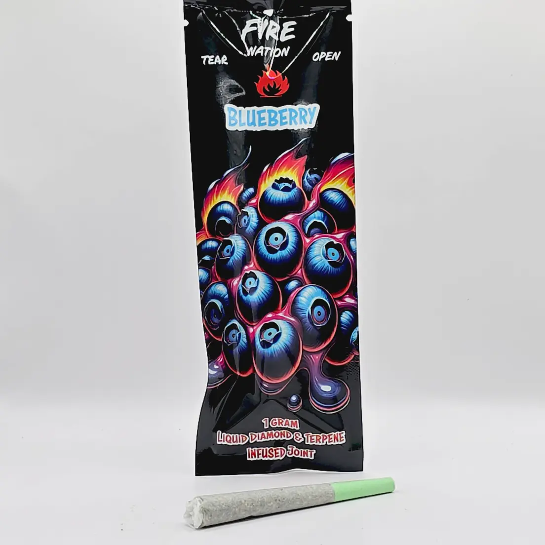 Fire Nation - Infused Pre-Roll - Blueberry - 1g