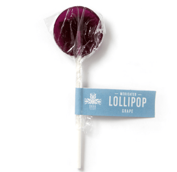 Grape 100mg Medicated Lollipop by Kush Kitchen