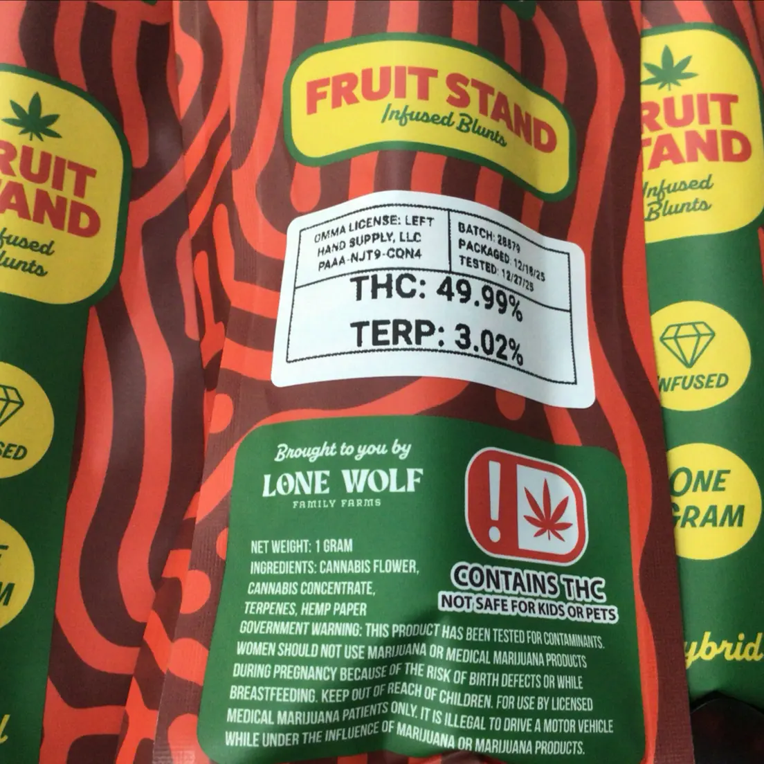 Fruit Stand Blunt - Fruit Punch