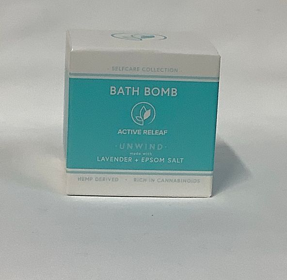 Active Releaf Bath Bomb Unwind (Lavender and epsom salt)