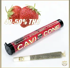 Caviar Gold: Cavi Cone Strong Berry $16