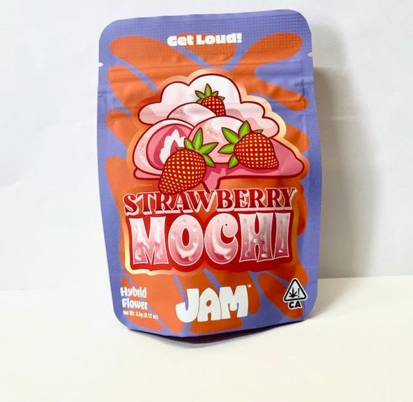 B. JAM 3.5g Flower - Quality 7/10 - Strawberry Mochi
