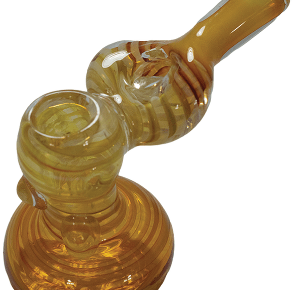 5" SWIRLED DONUT HAMMER BUBBLER