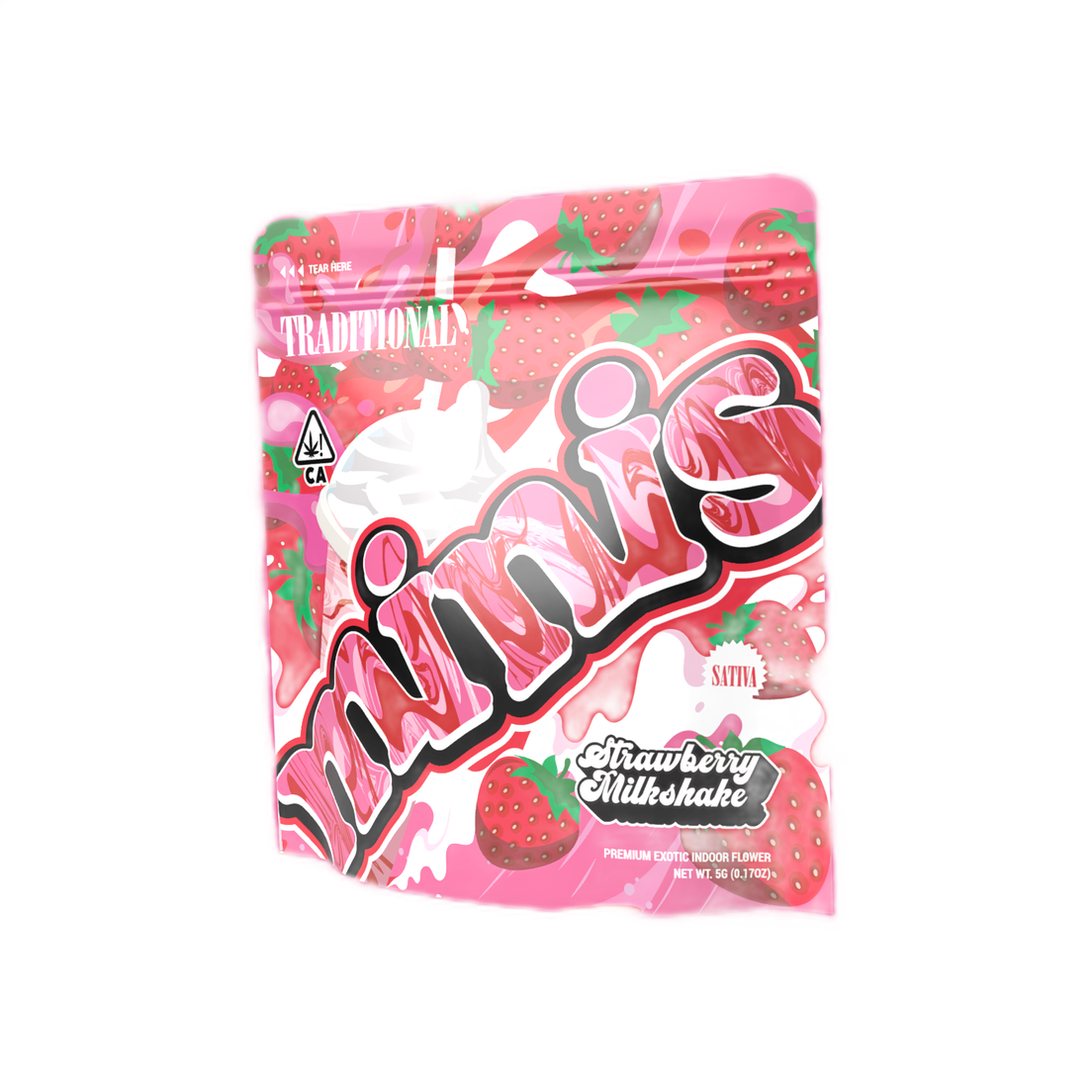 Traditional | Flower | 5g | Minis | Strawberry Milkshake