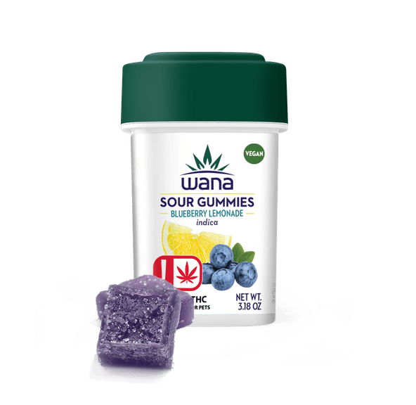 WANA BLUEBERRY LEMONADE GUMMIES 1000MG