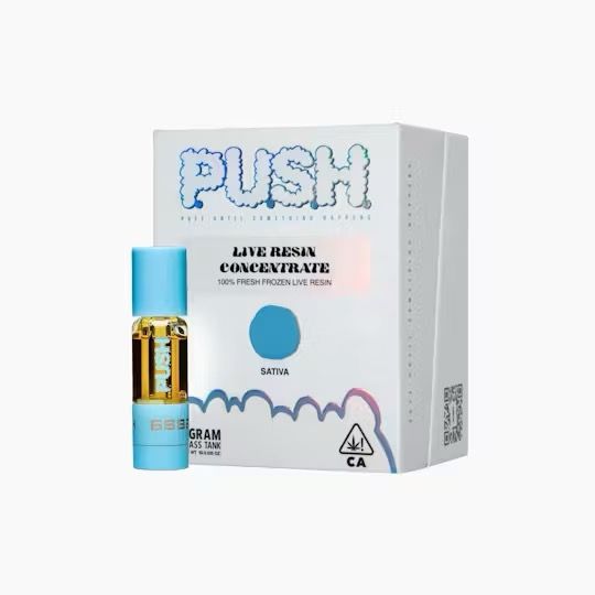 P.U.S.H- Blue Dream Sauce Live Resin Cartridge 1g (S)
