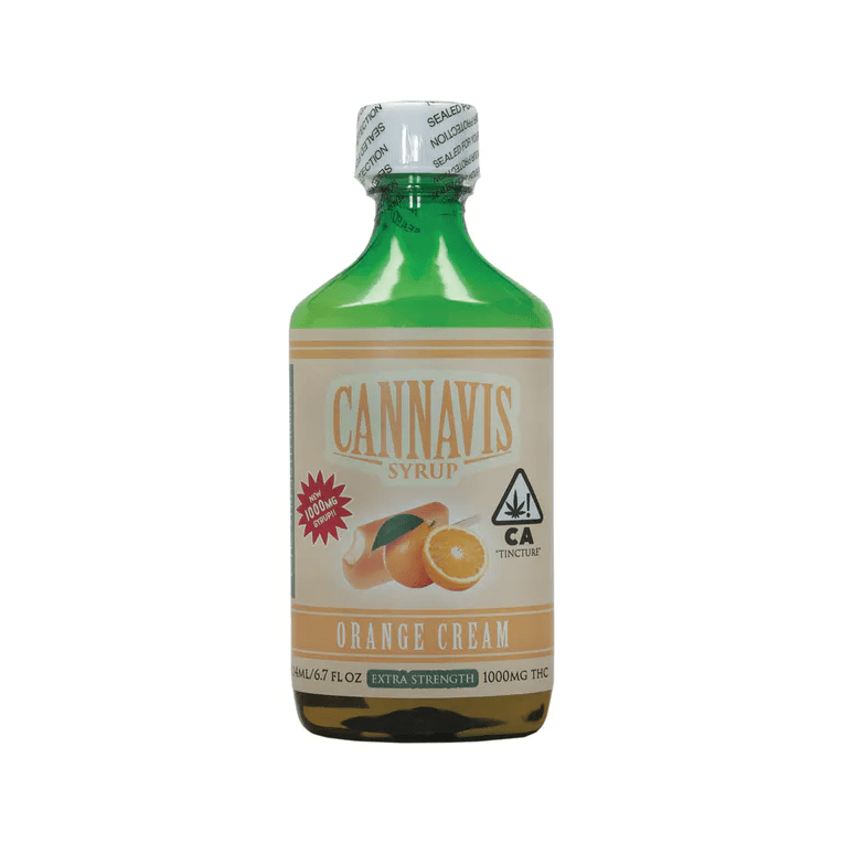 Cannavis: Infused Syrup - Orange Cream, 1000mg