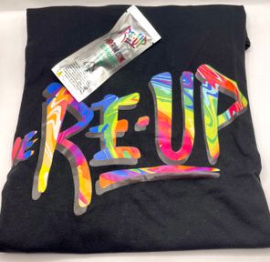 PRE-ORDER ONLY *Deal! $15 (MEDIUM) Black T-Shirt - The Re-Up + Preroll