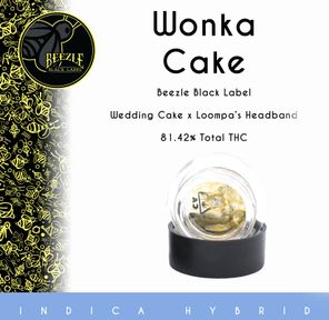 BEEZLE BLACK LABEL - 1G SAUCE - WONKA CAKE