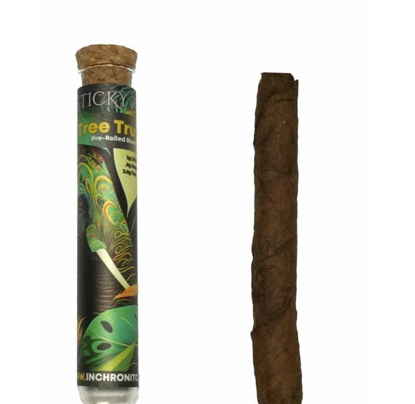 Sticky Zoo Tree Trunk Blunt Hash $50.