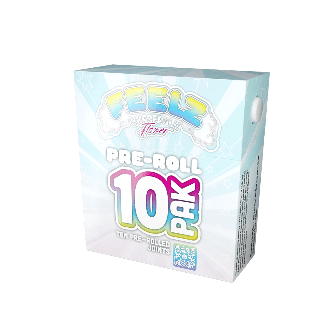 Feelz | Happy Hybrid | 5g Pre-roll 10 Pack