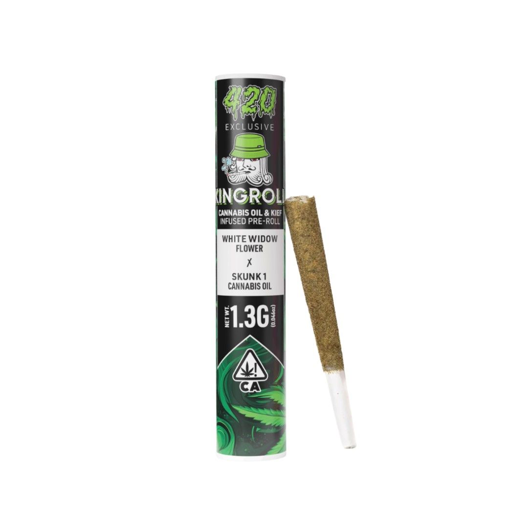 Kingpen Infused Pre-roll White Widow x Skunk #1 1.3g