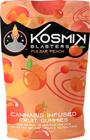 Kosmik - Edible - Pulsar Peach - 250mg