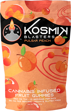 Kosmik - Edible - Pulsar Peach - 250mg