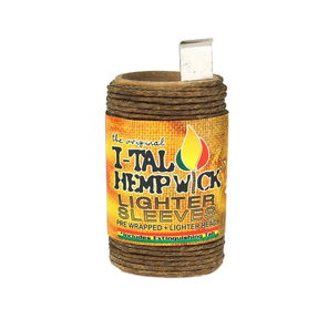 ital hemp wick lighter sleeve