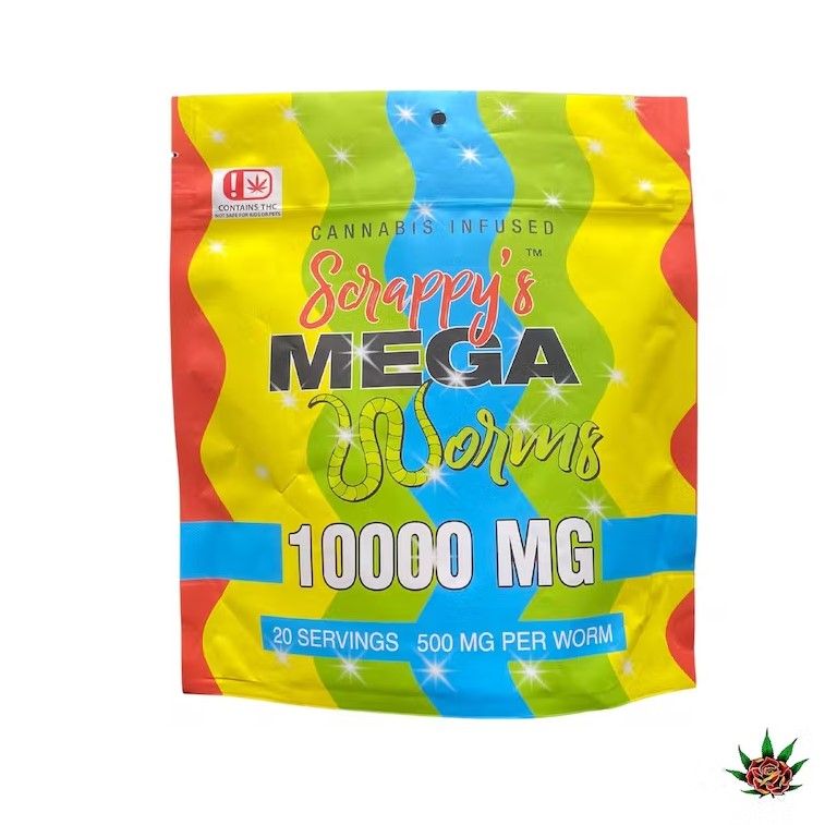 Scrappy's Mega Worms 10,000mg
