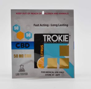 (Pouch) TP CBD Trokie 50mg Tab Each