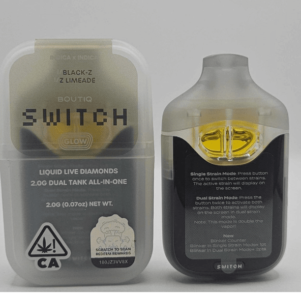 BOUTIQ LIQUID LIVE DIAMOND AIO- DUAL 1G BLACK Z X Z LIMEADE