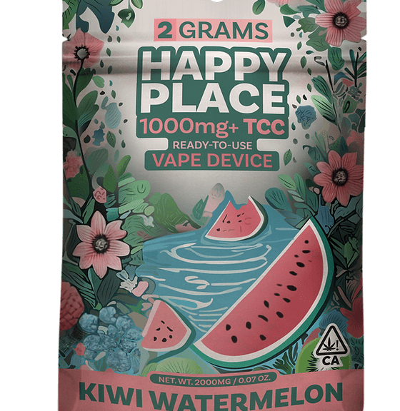 Happy Place - 2 Gram ALL-IN-ONE - Kiwi Watermelon