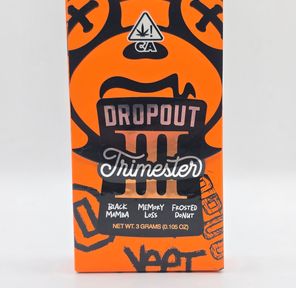 Dropout Trimester - Black Mamba(I) x Memory Loss(S) x Frosted Donut(I) - 3G