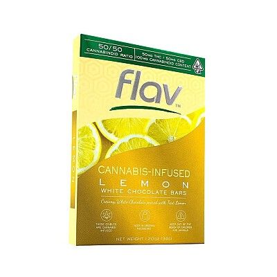 Flav - Lemon White Chocolate Bars