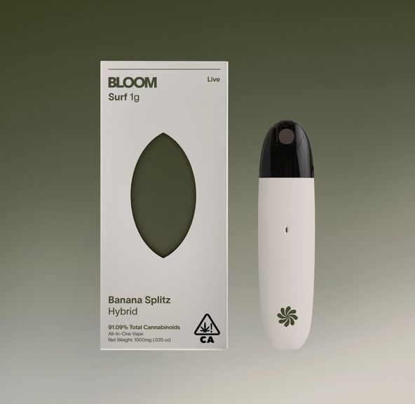 Bloom - Banana Splitz - 1g Live All-In-One