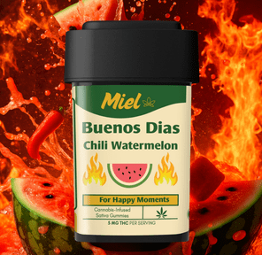 Edibles-Easyday Miel Buenas Diaz Chilli Watermelon 10 5mg 20pk