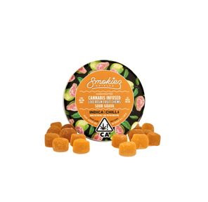 Smokiez LR Gummies Sour Guava 100mg
