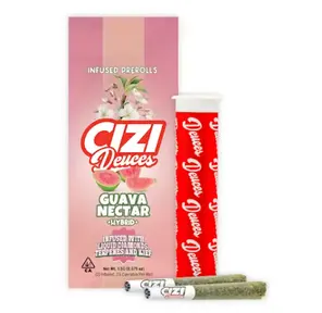 Deuces Infused Preroll 2pk - Guava Nectar 1.50 g