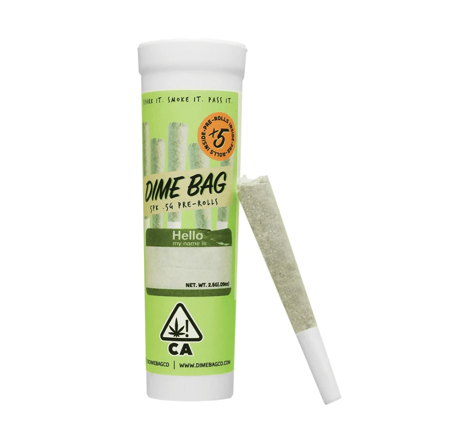 Dime Bag Pre-roll Pack Sinmintz 2.5g