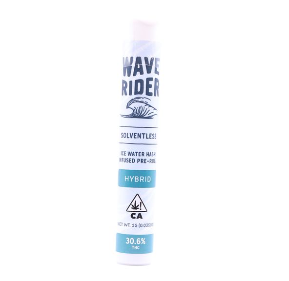Wave Rider- ORANGE GELATO 1G HASH INFUSED PREROLL