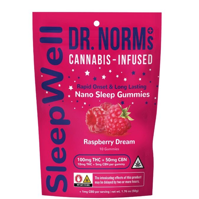 Dr. Norms Sleepwell gummies Raspberry Dream