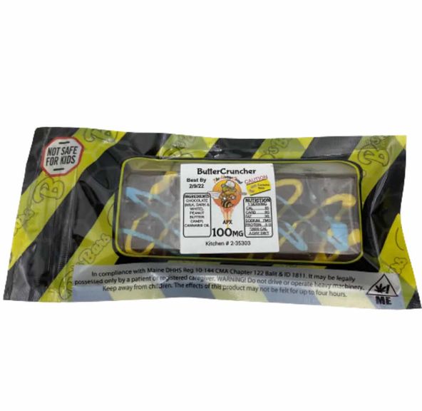 HCF Butter Cruncher Chocolate 200mg