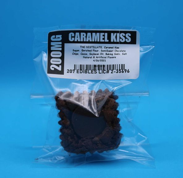 207 Caramel Kiss Brownie - 200mg