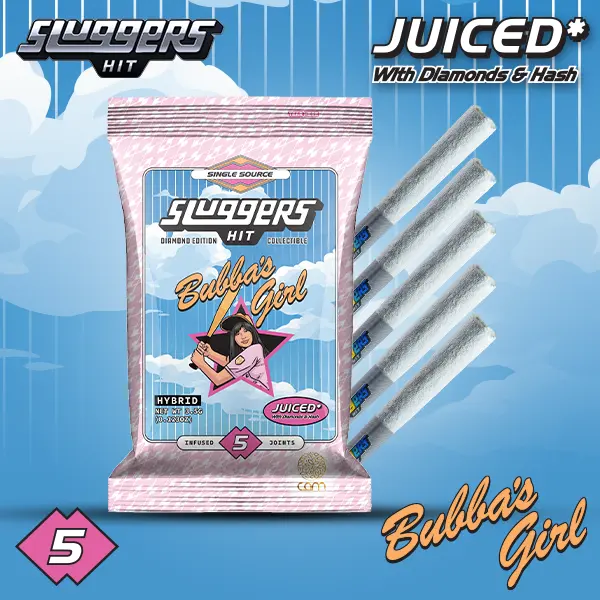 Sluggers 5pk Bubba's Girl $36
