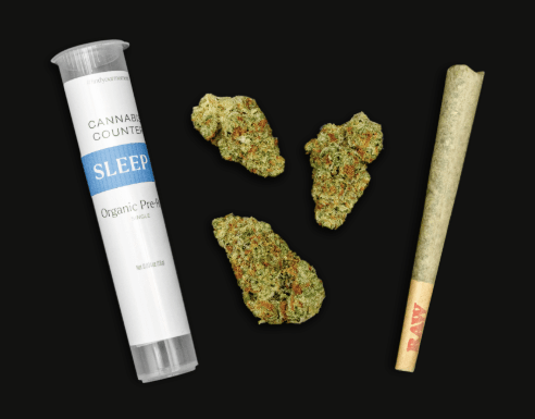Cannabis Counter Papaya Bars 1g Preroll