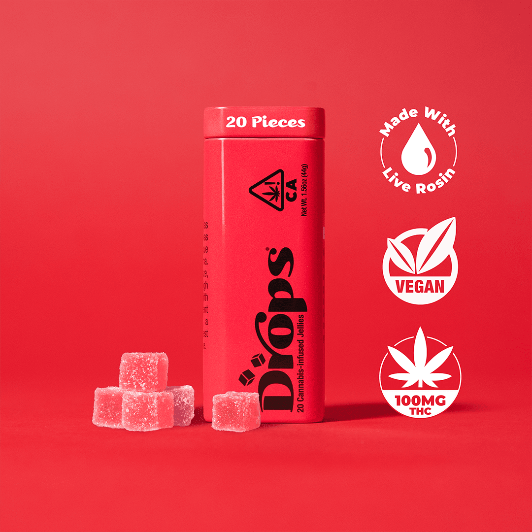 Drops- Cherry 20 Piece (Dreamy) 44g