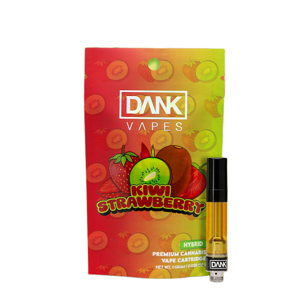 Dank | Vape Cart | 1g | Distillate | Kiwi Strawberry