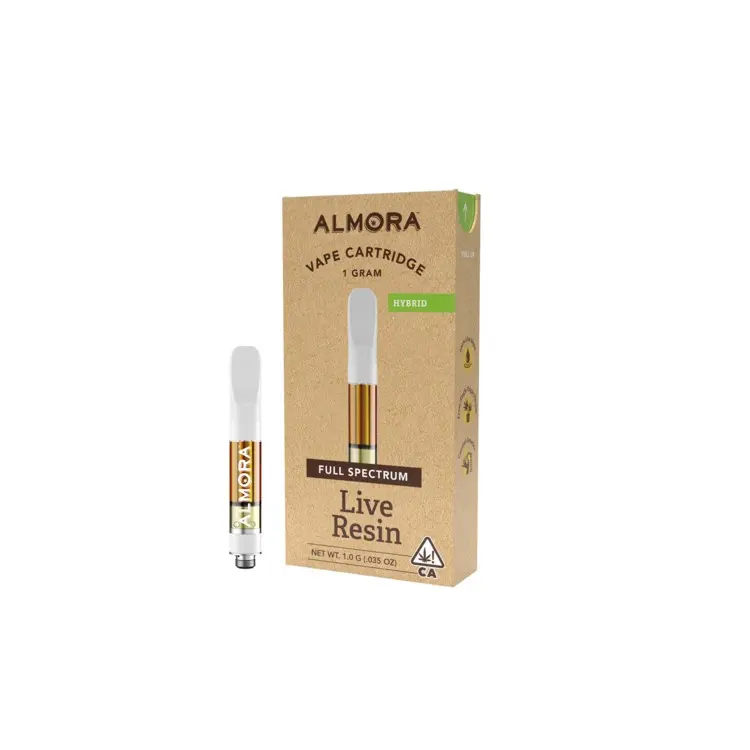 Almora Farm Live Resin Cartridge Banana Punch 1g