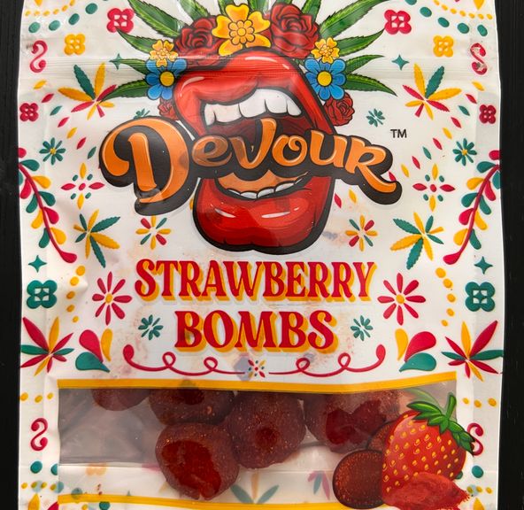 Devour Gummies - Strawberry Bombs
