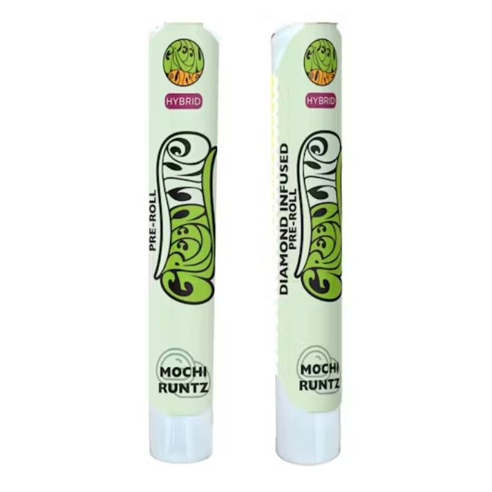 Mochi Runtz - Diamond Infused - Indoor Flower Pre-Roll - Hybrid