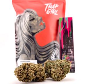 *Deal! $89 1 oz. Thicc Mints (26.98%/Hybrid) - Trap Girl + Rolling Papers